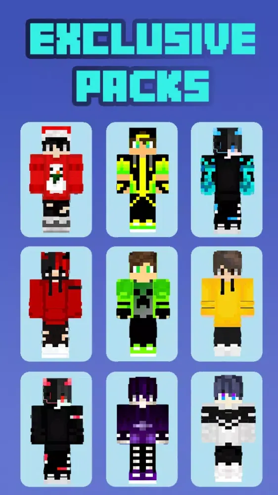 Boys Skins for Minecraft স্ক্রিনশট