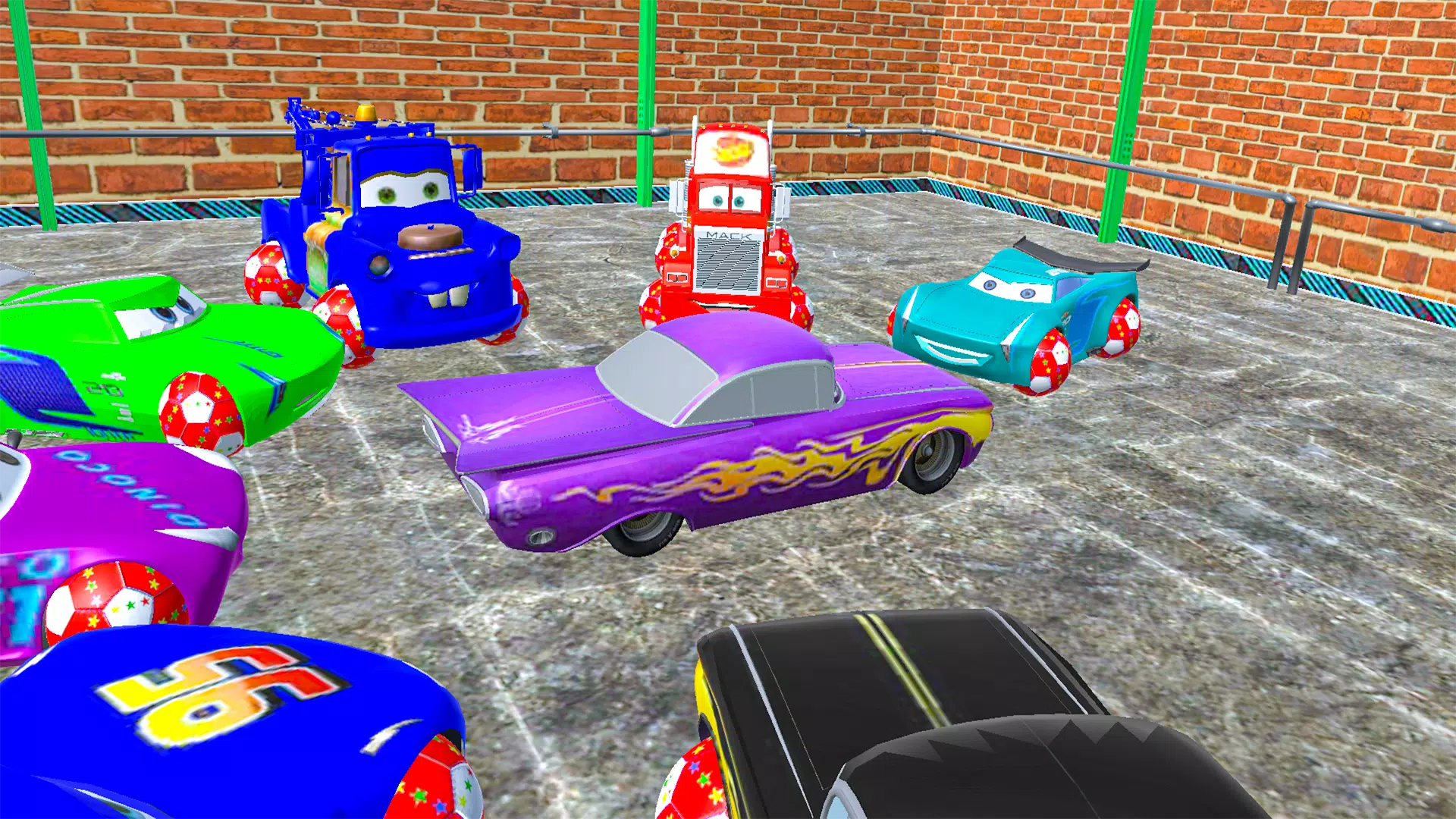 McQueen and Crazy Racing Cars Screenshots