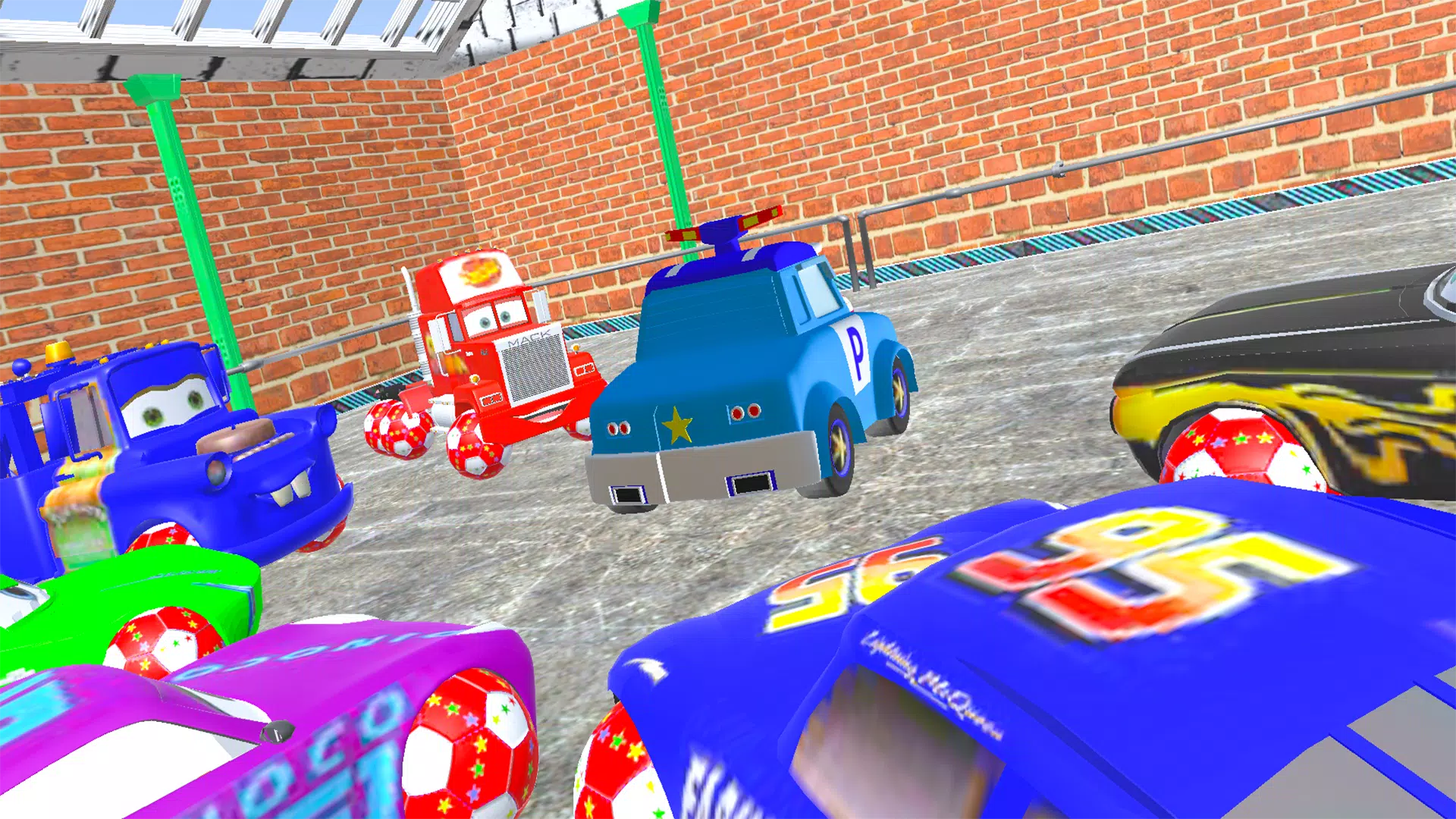 McQueen and Crazy Racing Cars Screenshots