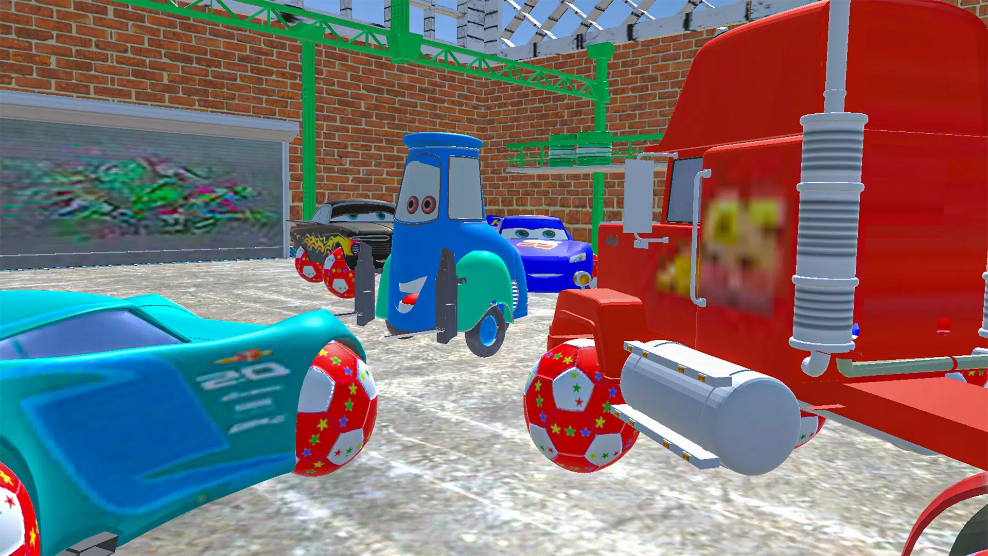McQueen and Crazy Racing Cars Screenshots