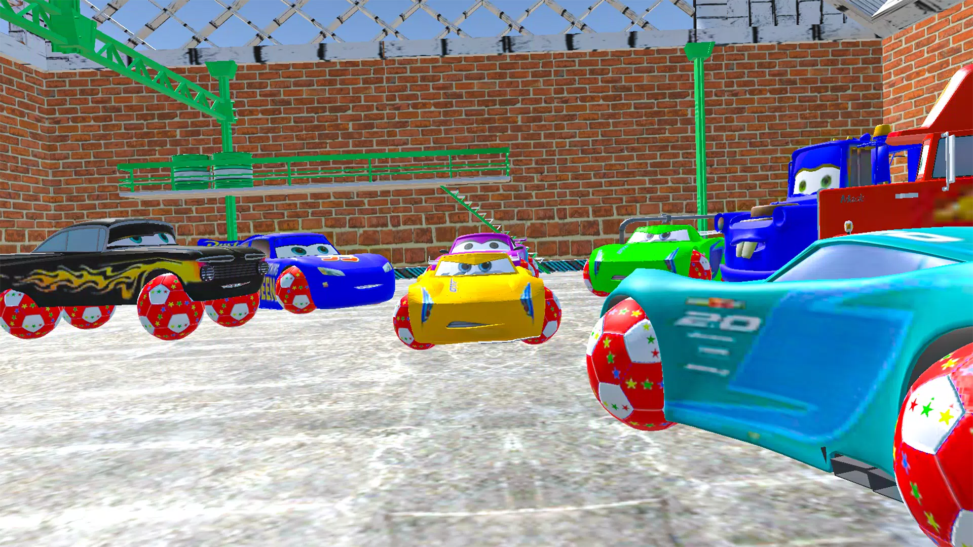 McQueen and Crazy Racing Cars Screenshots