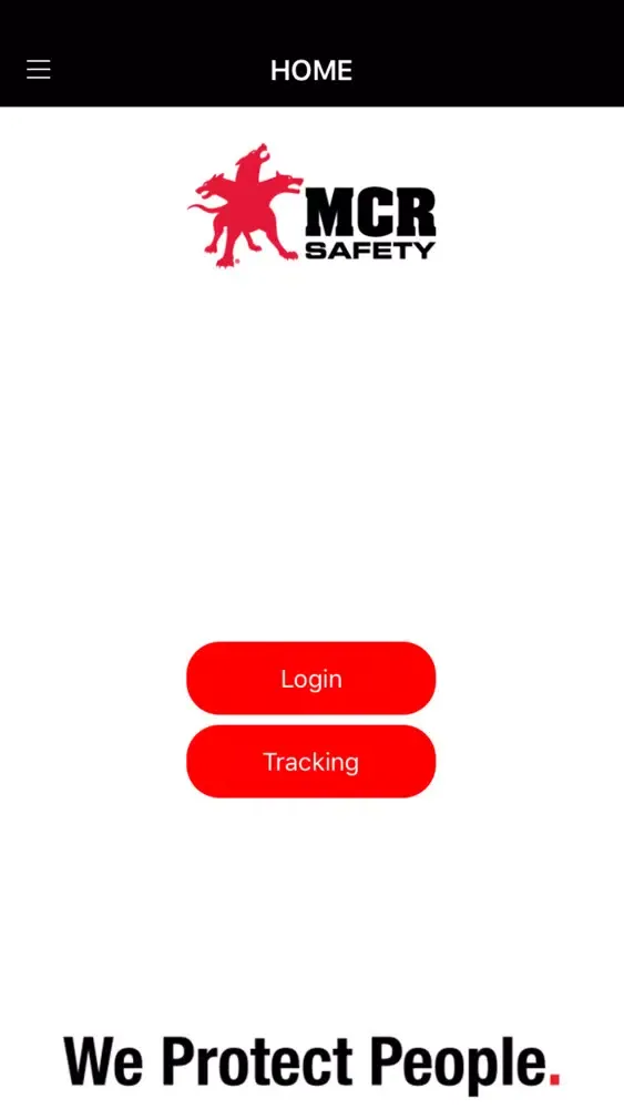 ภาพหน้าจอของ MCR Safety Europe App