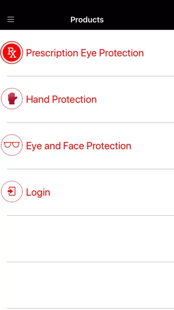 ภาพหน้าจอของ MCR Safety Europe App