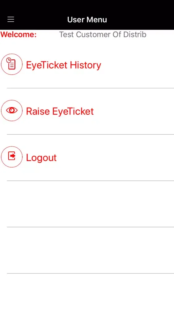 ภาพหน้าจอของ MCR Safety Europe App