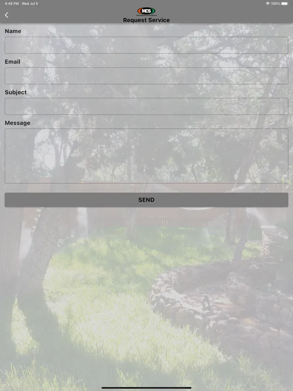 Mosquito Control Systems iPad 스크린샷