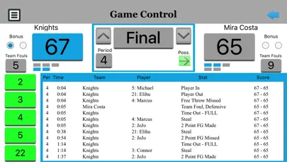 BBall Stat Tracker স্ক্রিনশট