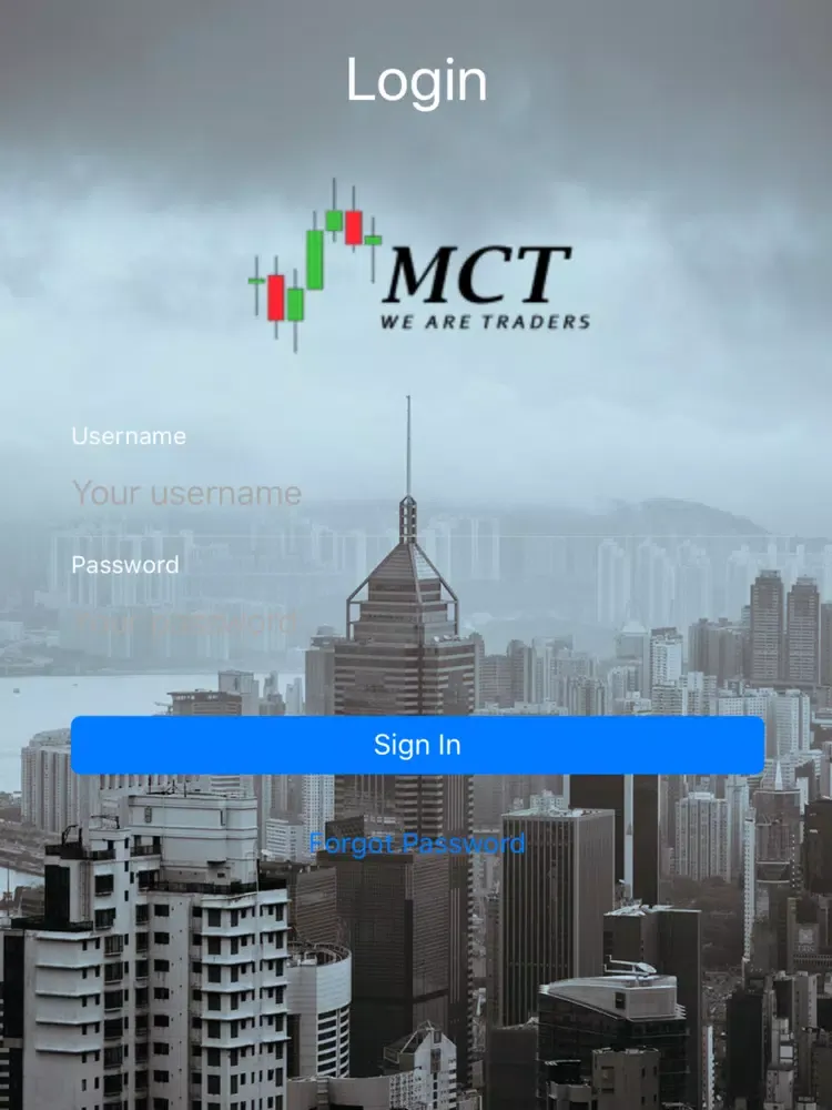MCT - My Club Trades iPad 应用截图