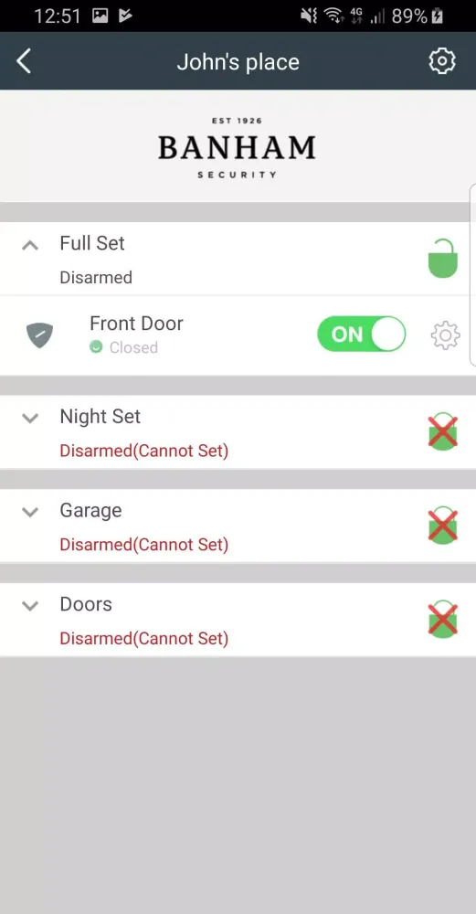 Zrzuty ekranu SmartAlarm+2