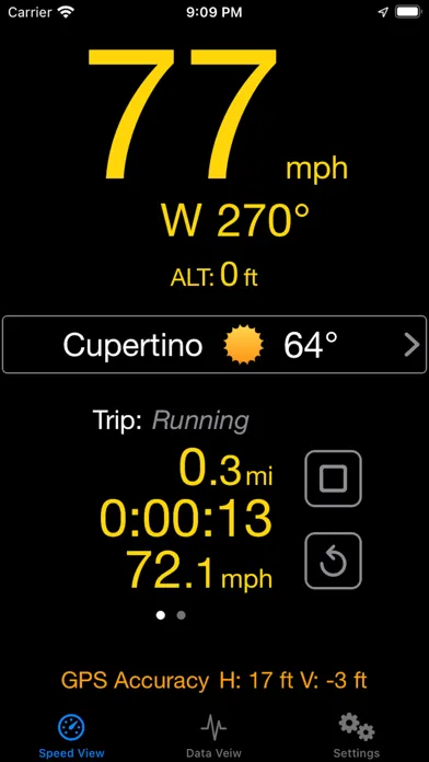 iSpeed Speedometer Screenshots