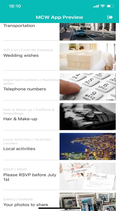 Monte-Carlo Weddings应用截图