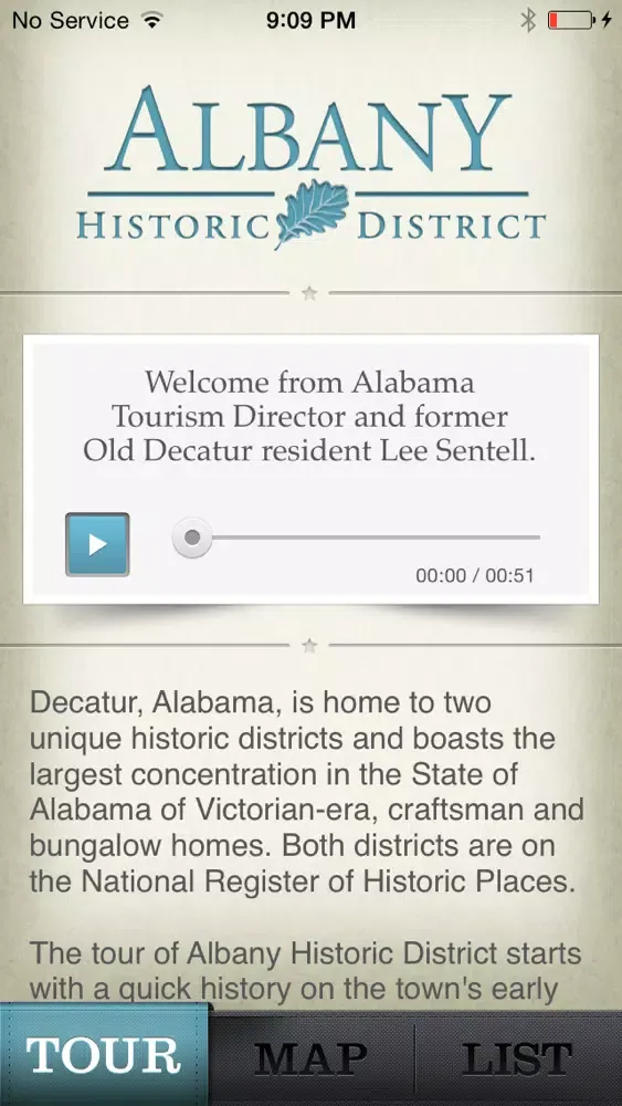 Albany Historic Walking Tour - City of Decatur, AL স্ক্রিনশট