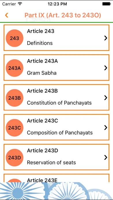 Captures d'écran de Constitution of India My Jio