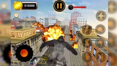 Capturas de pantalla de Gorilla Bigfoot Rampage Game