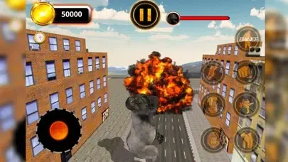 Capturas de pantalla de Gorilla Bigfoot Rampage Game