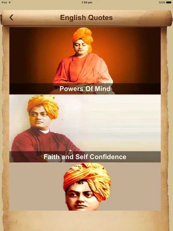 صور Voice Of Swami Vivekananda Quotes voot Collections iPad 