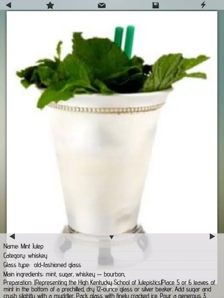 Cocktails Recipes Pro iPad  Ekran Görüntüleri