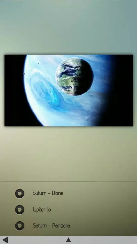Capturas de tela do Solar System Details!