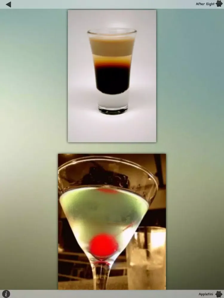 Screenshot di Cocktails Guide iPad 