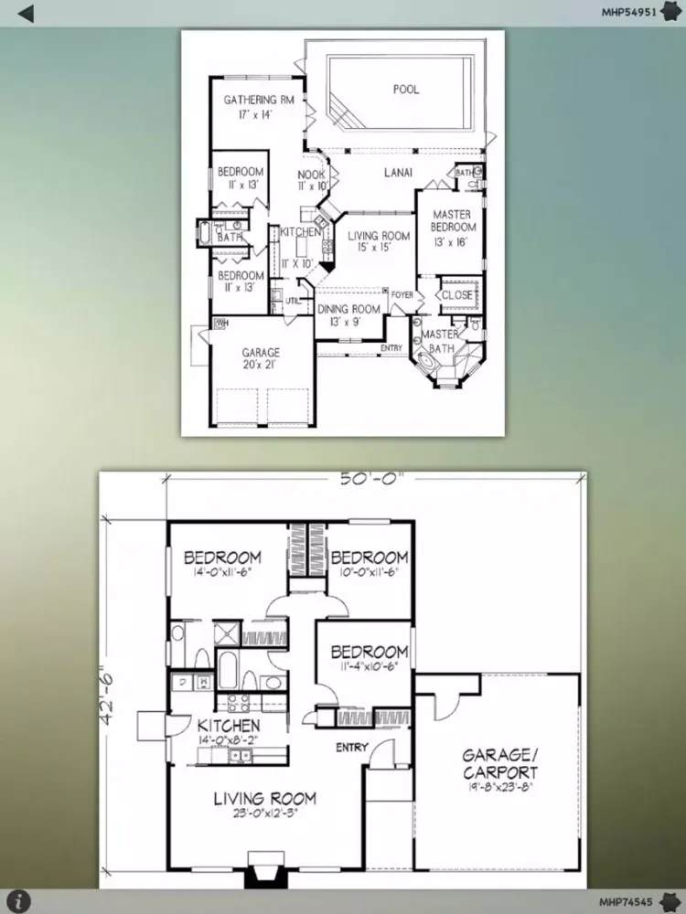 Скриншоты Mission House Plans Guide iPad 
