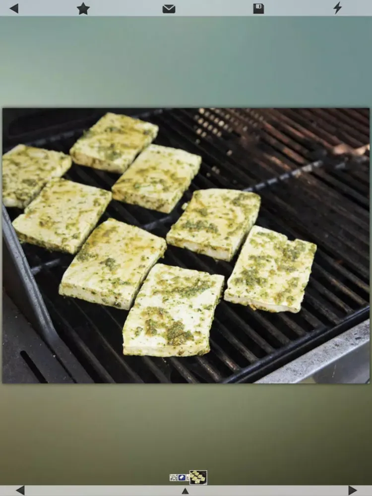 Tangkapan layar High-Protein Foods Guide iPad 