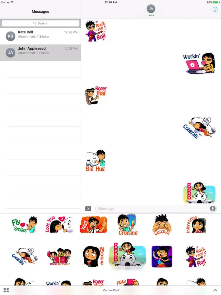 Cartoon Cool iPad 應用截圖