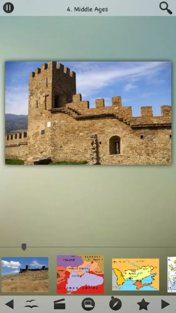 Ảnh chụp màn hình của History of Crimea