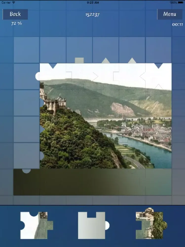Castles Puzzle Center iPad  سکرین شاٹس