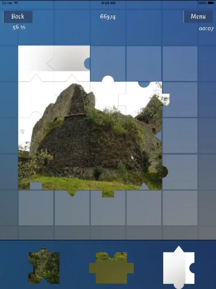 Castles Puzzle Center iPad  سکرین شاٹس