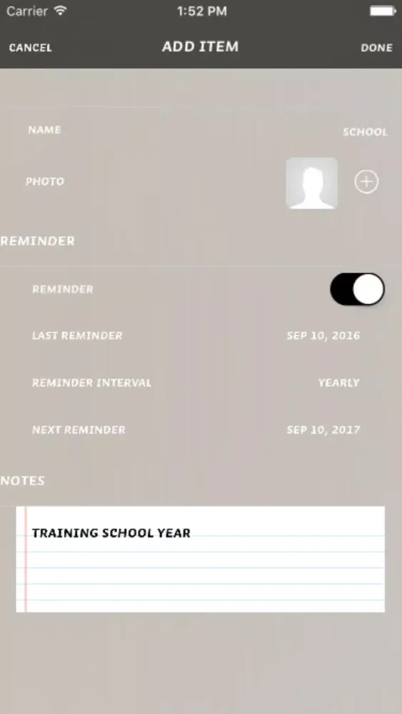 تصاویر Memorando Reminders