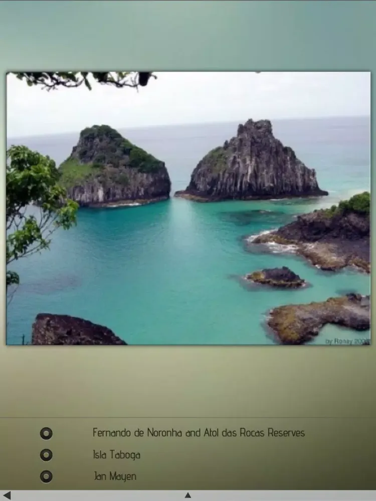 Islands of the World iPad  스크린샷