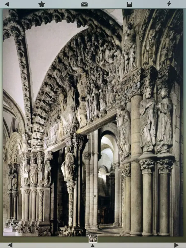 Capturas de tela do Medieval Art Gallery iPad 