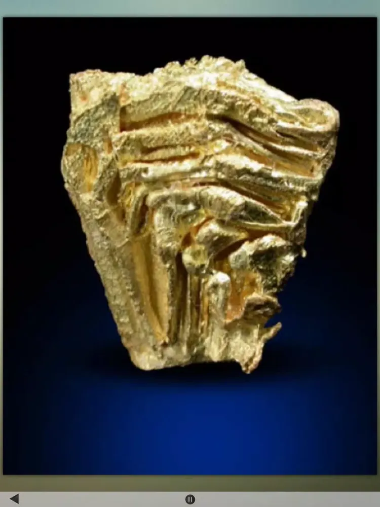 Ảnh chụp màn hình của Rocks & Minerals iPad 