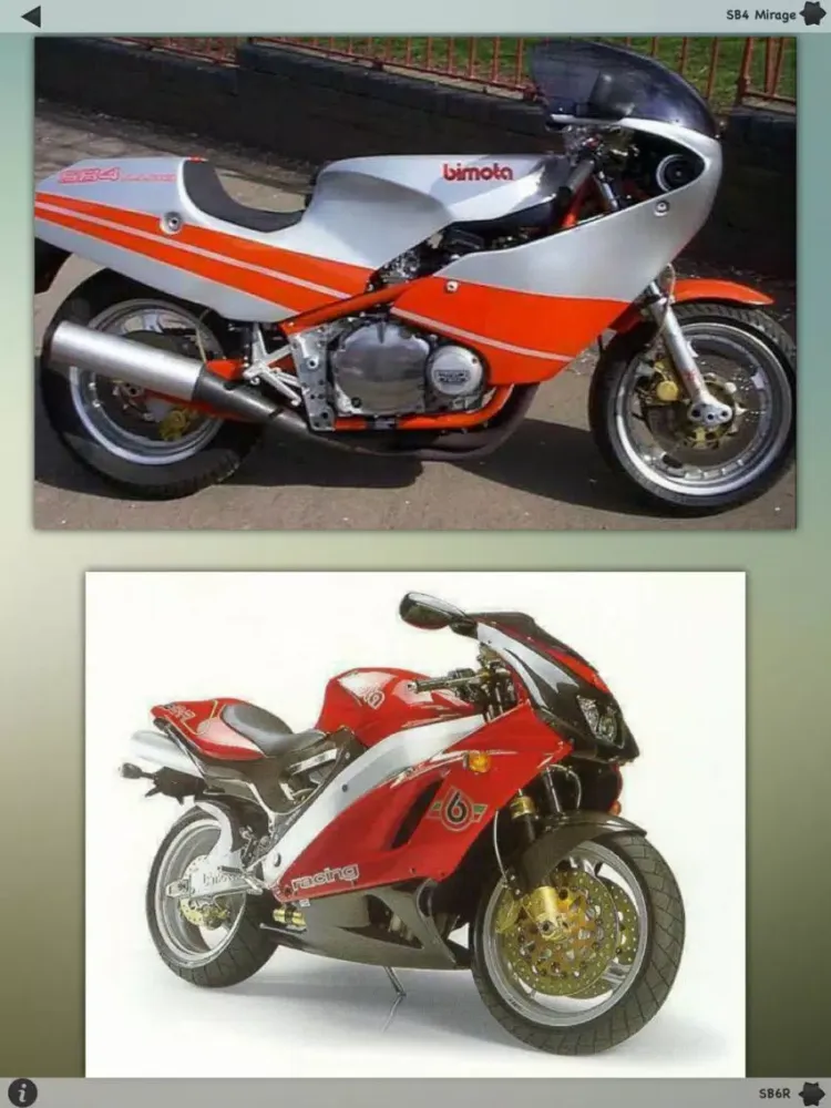 Motorcycle Specs iPad  Screenshots