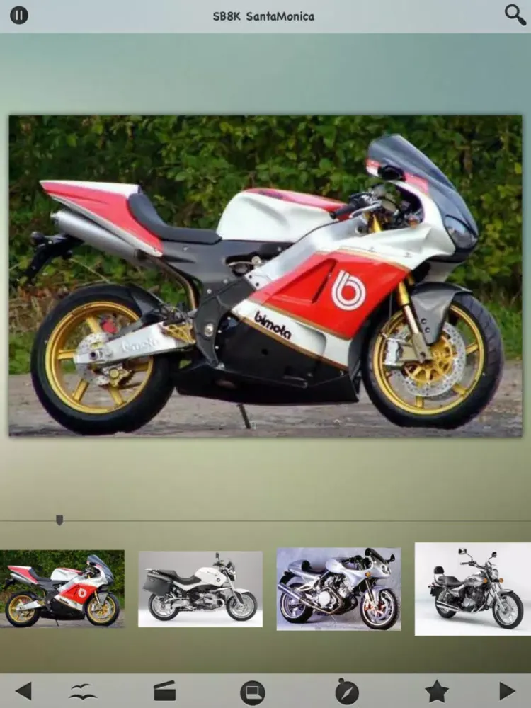 Motorcycle Specs iPad  Screenshots