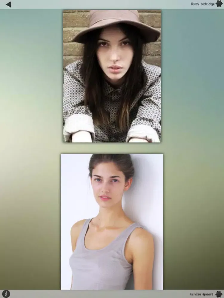 Fashion Top Models iPad 应用截图