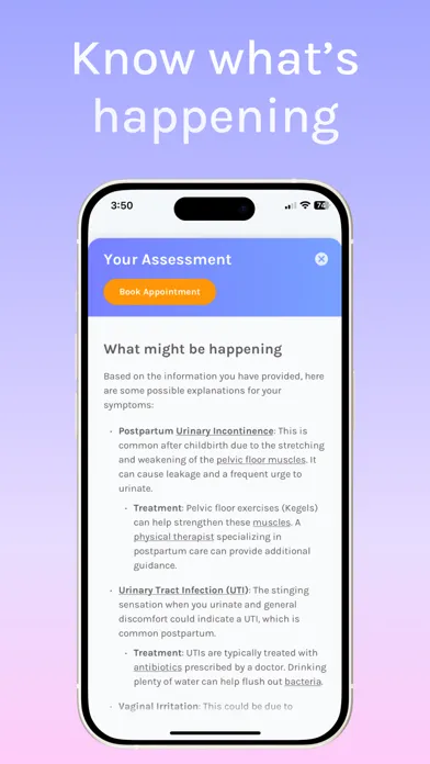 Скриншоты MDandMe: AI Symptom Checker