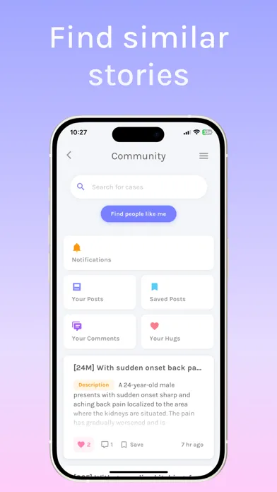 Скриншоты MDandMe: AI Symptom Checker