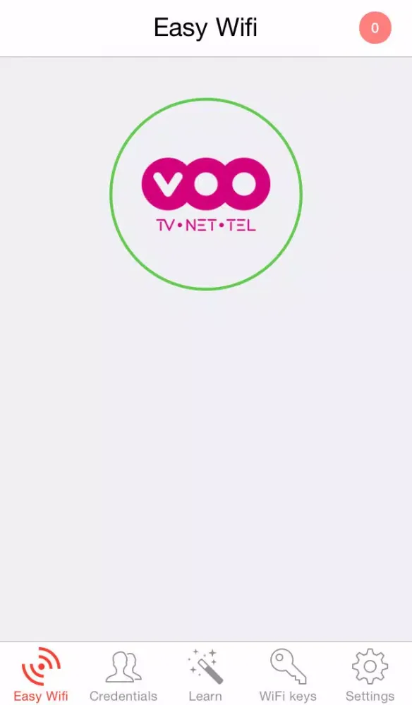 Captures d'écran de Easy Wifi : automatic connection hotspots fon zon belgacom telenet voo freewifi sfr orange and iCloud sync