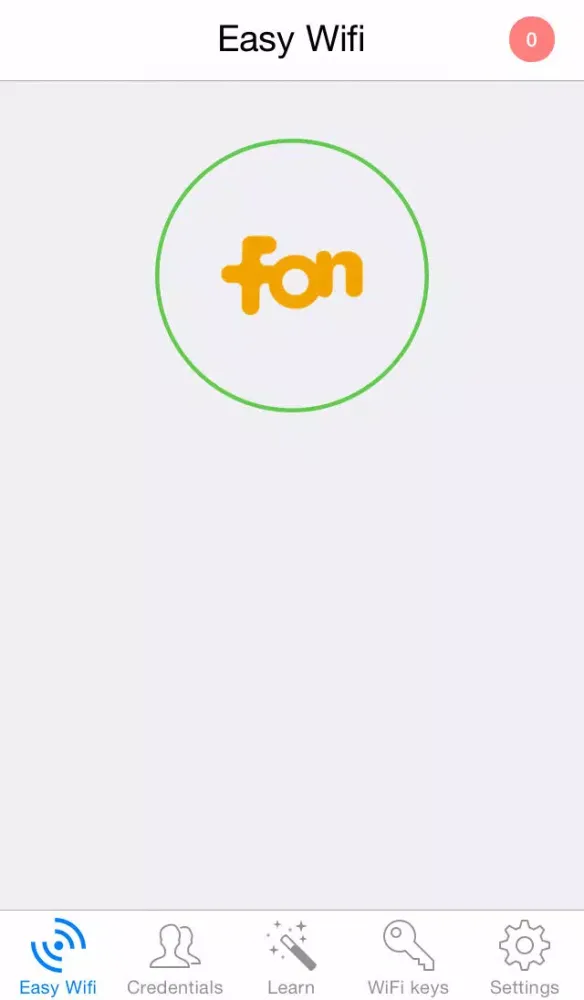 Captures d'écran de Easy Wifi : automatic connection hotspots fon zon belgacom telenet voo freewifi sfr orange and iCloud sync