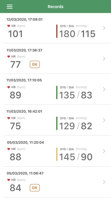 Скриншоты iBP ECG Pro