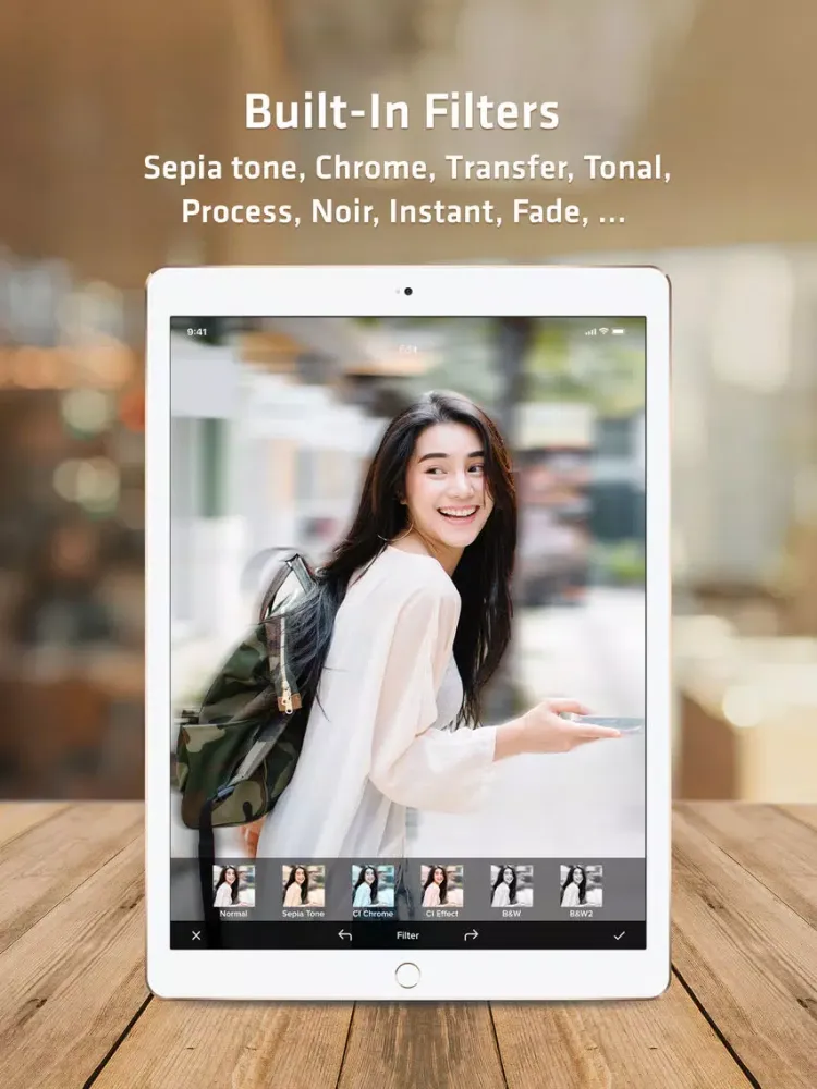 Capturas de pantalla de Blurize Pro:AI Portrait Camera iPad 