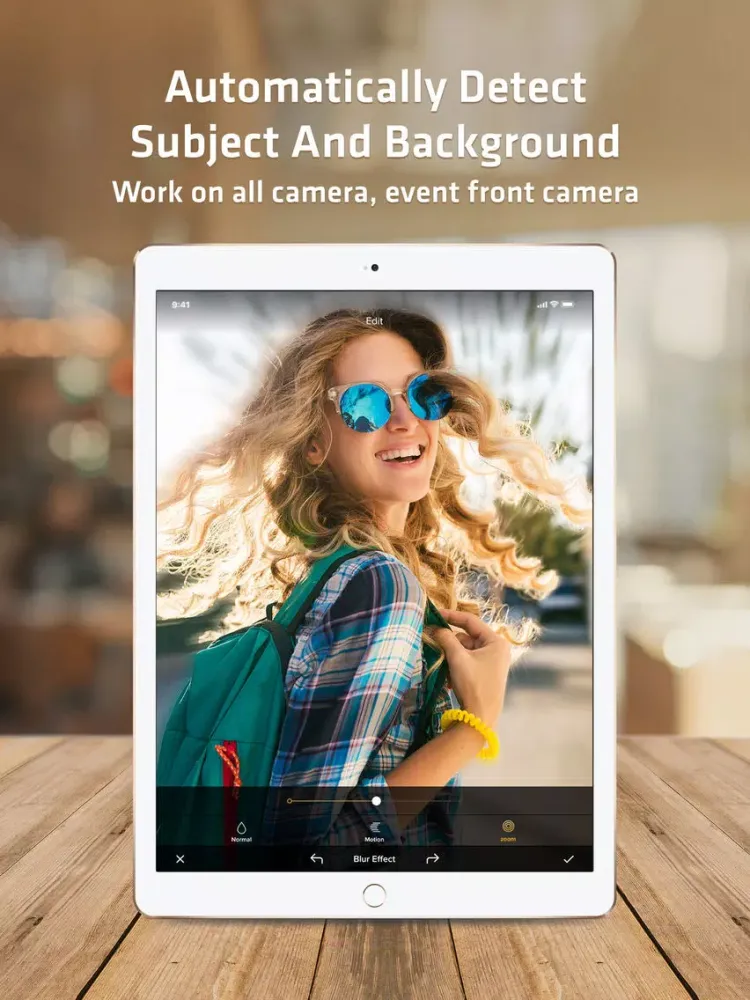 Capturas de pantalla de Blurize Pro:AI Portrait Camera iPad 