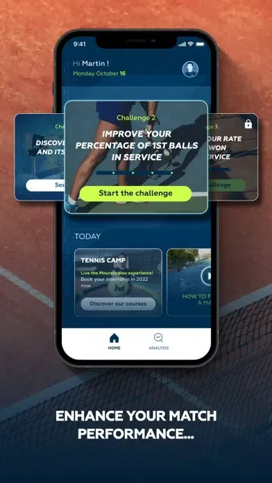 Mouratoglou eCoaching Screenshots