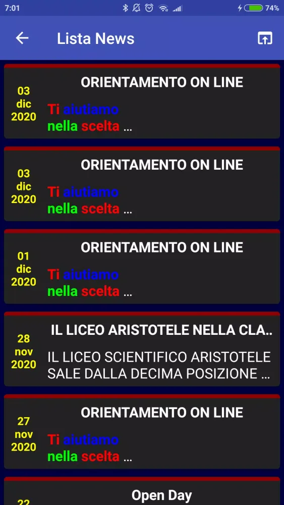 News LSS Aristotele Screenshots