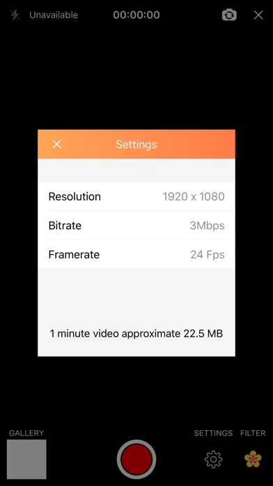 VideoKit - a toolkit for capturing video in small size or compressing your video library স্ক্রিনশট