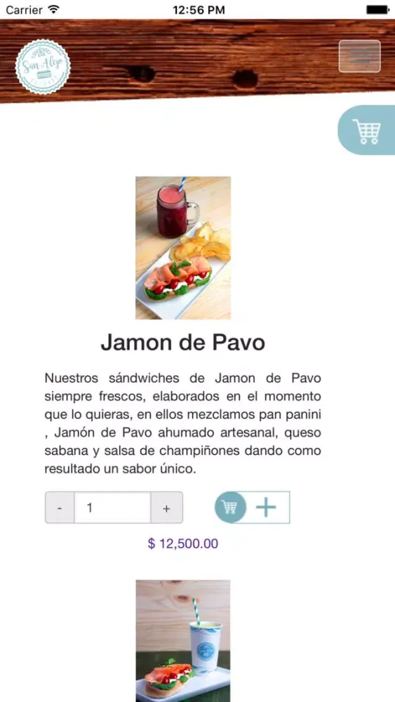 Capturas de pantalla de San Alejo Gourmet