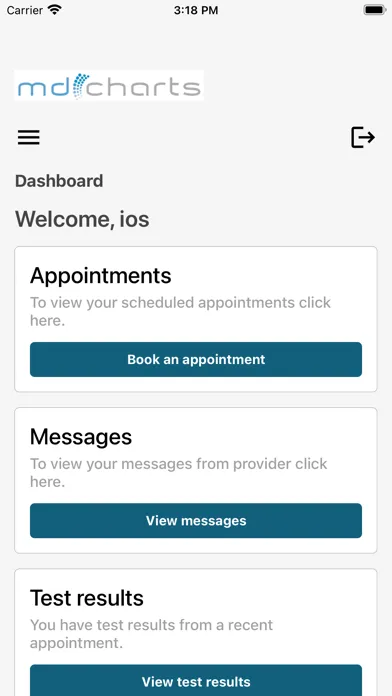 Capturas de pantalla de Doctor Direct by MD CHARTS