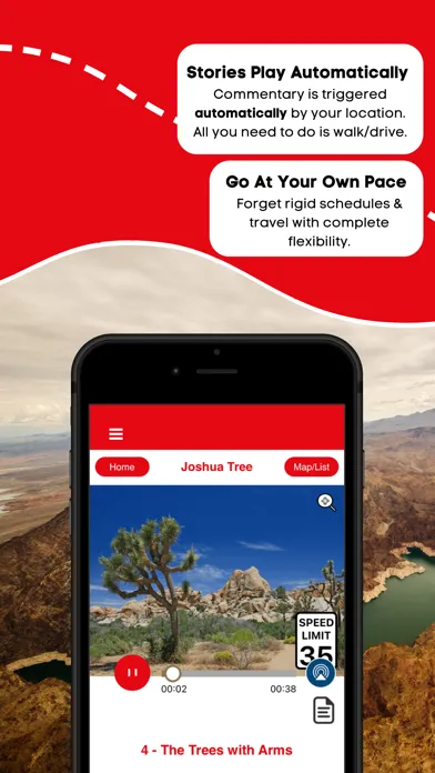 Ảnh chụp màn hình của California GPS Audio Tours