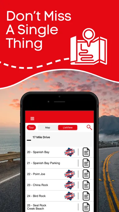 Ảnh chụp màn hình của California GPS Audio Tours