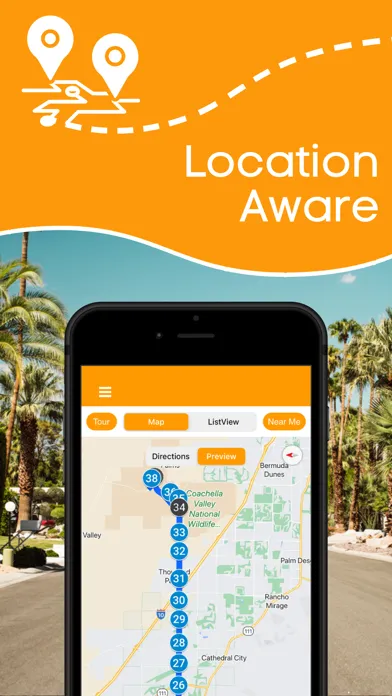 Скриншоты Palm Springs Audio Tour Guide